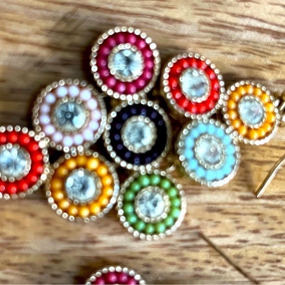 Multicolor earrings - Picture 2 of 3